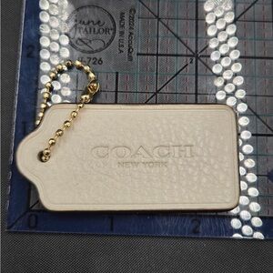 Coach Hangtag